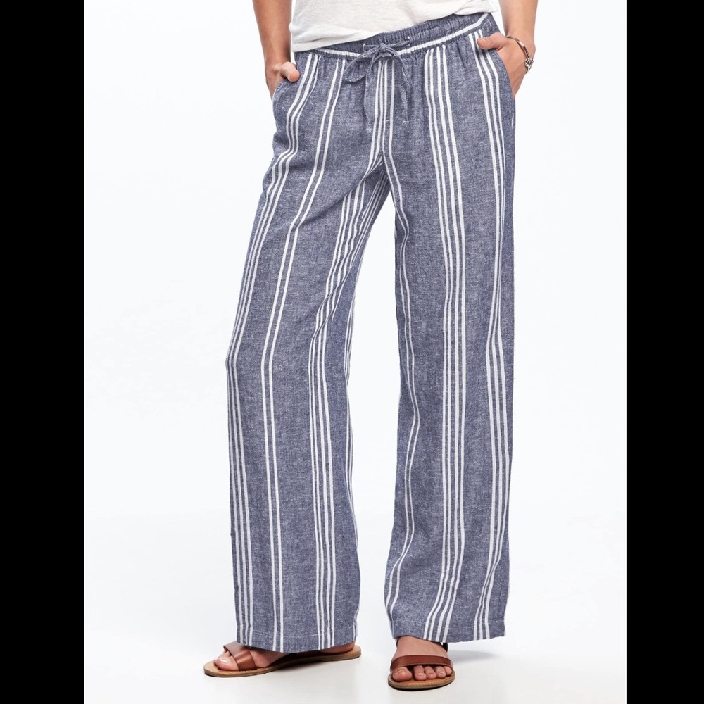 SOLD! Old Navy Linen Palazzo Pants